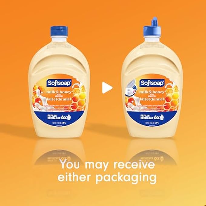 Softsoap - SS NTLS 50F/1.47L CS SP MILK & GOLDEN HONEY - Image 2